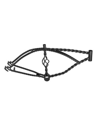 20 Cage Twisted Lowrider Frame Metallic/Black.